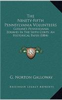 The Ninety-Fifth Pennsylvania Volunteers