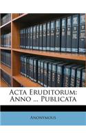 ACTA Eruditorum