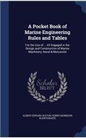 A Pocket Book of Marine Engineering Rules and Tables