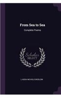 From Sea to Sea
