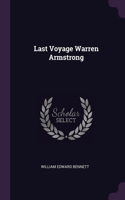 Last Voyage Warren Armstrong