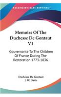 Memoirs Of The Duchesse De Gontaut V1