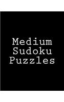 Medium Sudoku Puzzles