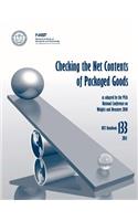 Checking the Net Contents of Packaged Goods (NIST HB 133)