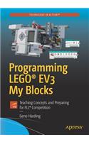 Programming Lego(r) Ev3 My Blocks