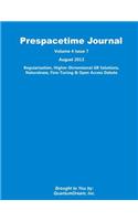 Prespacetime Journal Volume 4 Issue 7