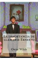 La importancia de llamarse Ernesto: (Spanish)