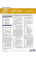 CPT 2020 Express Reference Coding Card: Ear, Nose & Throat
