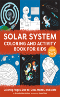 Solar System Coloring and Activity Book for Kids