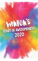 Winton's Diary of Awesomeness 2020