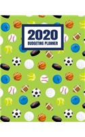 2020 Budgeting Planner: Monthly And Weekly Budget Bill Planner Organizer Expense Tracker Notebook - Sports Lover Fan Coach Athlete