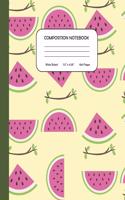 Composition Notebook - Slices Of Watermelons