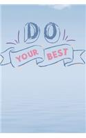 Do your best