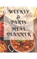 Weekly Meal & Party Planner