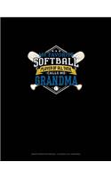 My Favorite Softball Player Of All Time Calls Me Grandma: Graph Paper Notebook - 0.25 Inch (1/4") Squares(1350 Graph Paper Notebook - 0.25 Inch (1/4") Squares)