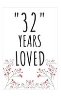 Years Loved Notebook