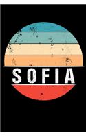 Sofia: 100 Pages 6 'x 9' - Travel Journal or Notebook