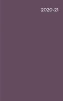 2020-2021 Two Year Planner: 24 Months Weekly & Monthly Business Planner, Appointment Organizer - Include Daily To-Do List, Priorities & Yearly Calendar - Minimalist Plum