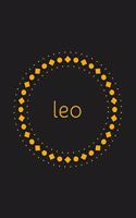 Leo: novelty star sign notebook 6"x9"