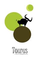 Taurus: Blank Notebook with Uniquely Cute Hand-Painted Taurus Zodiac Design, Makes a Great Journal, Sketchbook or School Notebook, 6"x9", 150 Blank Pages(11 Cute Hand-Painted Zodiac)