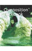 Composition Notebook: Polar Bears Playing Themed Composition Notebook 100 Pages Measures 8.5 X 11