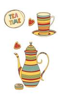 Tea Time: Drinks and Beverages Gift Blank Lined Journal, October 2018 - December 2019, Weekly Planner for Tea Lovers