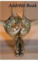 Large Print Address Book: Cat Address Book, 5.5 X 8.5 Inch. Ideal for Organizing Family, Friends and Contacts. Thoughtful Presents for Cat Lovers