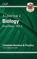 A-Level Biology: OCR A Year 2 Complete Revision & Practice with Online Edition