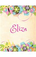 Eliza: Personalized Name Journal Composition Notebook