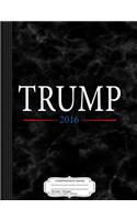 Donald Trump 2016 Composition Notebook