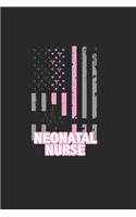 Neonatal Nurse Flag Notebook