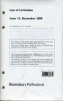 Law of Limitation Issue 15, December 200