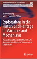 Explorations in the History and Heritage of Machines and Mechanisms