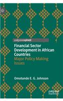 Financial Sector Development in African Countries