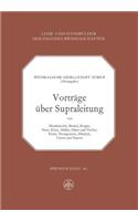 Vorträge Über Supraleitung