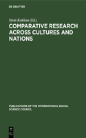 Comparative Research Across Cultures and Nations
