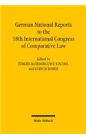 German National Reports to the 18th International Congress of Comparative Law