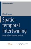 Spatio-Temporal Intertwining: Husserl's Transcendental Aesthetic