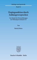 Dopingsanktion Durch Zahlungsversprechen