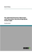 Die spätmittelalterlichen Wüstungen unter besonderer Berücksichtigung des Kreises Lippe