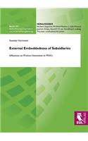 External Embeddedness of Subsidiaries