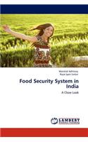 Food Security System in India