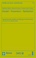Handel - Provenienz - Restitution