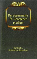 Der sogenannte St. Georgener prediger