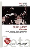Texas Southern University: (English)