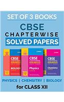 CBSE Chapterwise Solved Papers Physics, Chemistry, Biology Class 12th