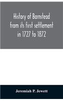 History of Barnstead from its first settlement in 1727 to 1872