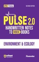 Arihant PULSE 2.0- UPSC Prelims Handwritten Notes for Environment & Ecology | Handwritten Notes to Video Books | Second Edition