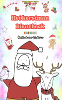 Het kerstman kleurboek Kerstboek voor kinderen Schattige winter- en kerstmantekeningen om van te genieten: Leuke kerstontwerpen om creativiteit en leren te stimuleren