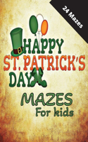 St Patrick's Day Mazes for Kids